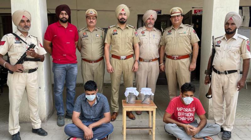 Two gangsters belonging to Loresh Bishnoi and Goldie Brar gang arrested in Mohali