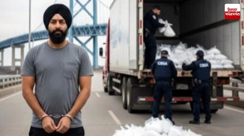 Punjabi truck driver arrested with 250 kg of drugs in Canada