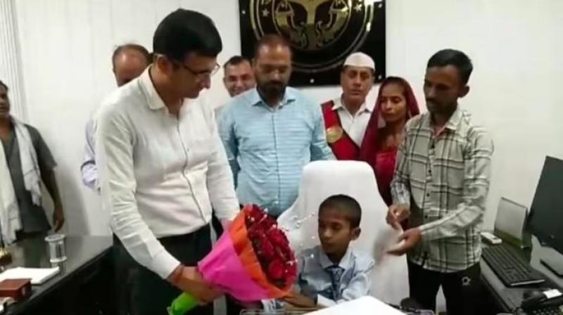 10 years old boy commissioner