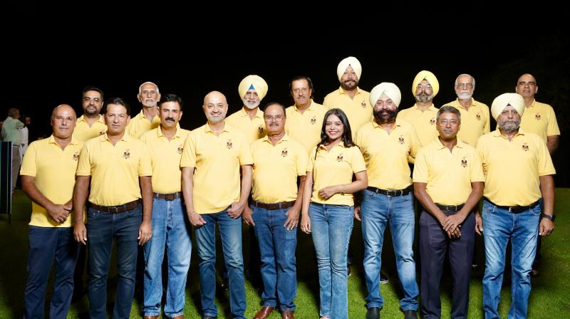 ਚੰਡੀਗੜ੍ਹ ਗੋਲਫ ਲੀਗ ਸੀਜ਼ਨ 3 ਲਈ ਟੀਮ ਦੀ ਸਾਂਝੀ ਤਸਵੀਰ 