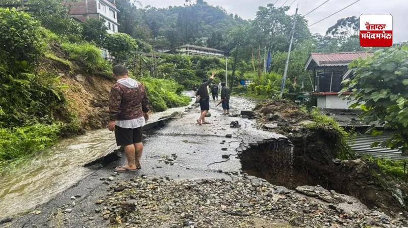 Sikkim Landslides News in punjabi 