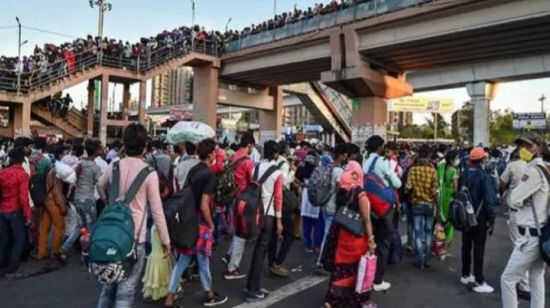 Bihars cash transfers10 lakh migrant workers delhi haryana maharashtra lockdown