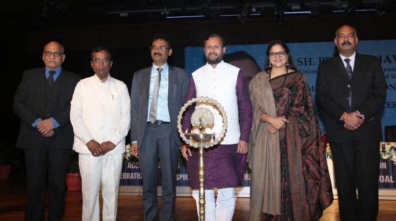 Union HRD Minister Prakash Javadekar visited LPU