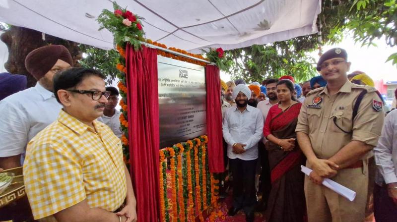 Mohali News: MLA Kulwant Singh laid the foundation stone of City Surveillance and Traffic Management System in Mohali