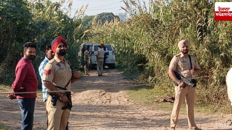 Encounter between police and miscreants under Ghaggar bridge in Derabassi