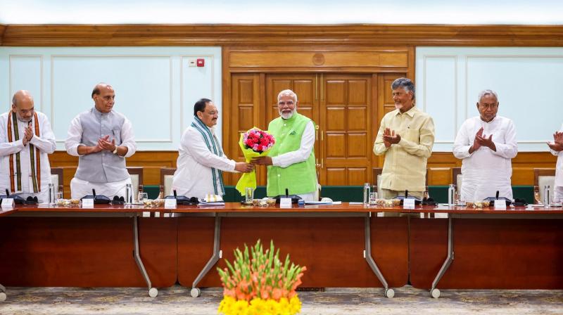 NDA parliamentary party meeting may be held today to elect Modi as leader