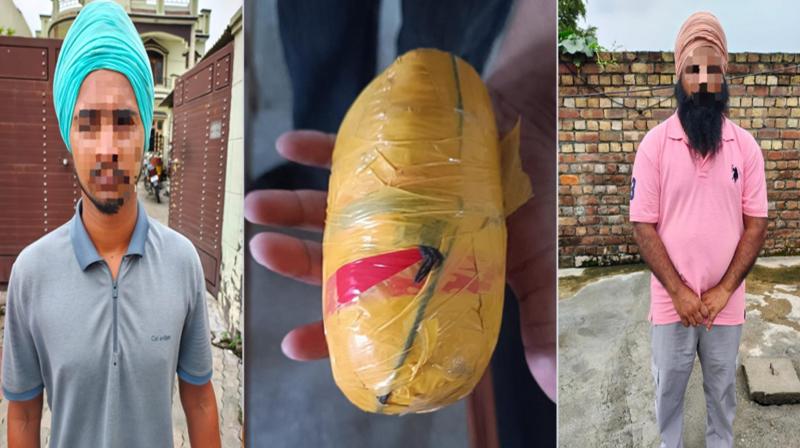 Gurdaspur police arrested two drug smugglers along with heroin worth crores