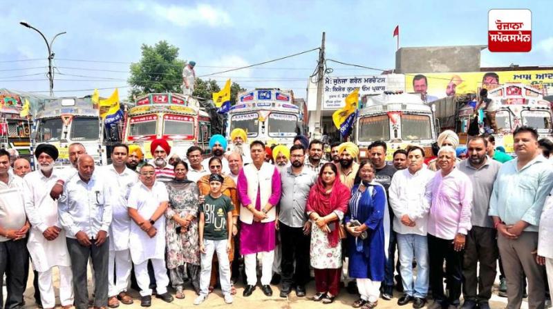 ਰਾਹਤ ਸਮੱਗਰੀ ਤੋਂ ਲੈ ਕੇ ਸਿਹਤ ਸੇਵਾਵਾਂ ਤੱਕ-ਹਰ ਪਲ ਹੜ੍ਹ ਪੀੜਤਾਂ ਦੇ ਨਾਲ ਖੜ੍ਹੀ ਮਾਨ ਸਰਕਾਰ