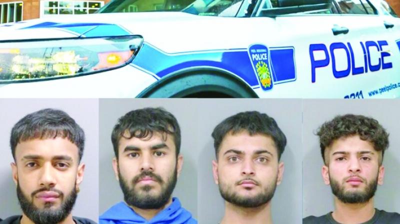 Four Punjabis arrested in Canada for robbery