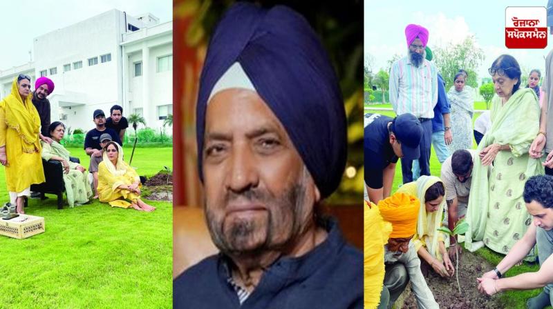 S. According to Joginder Singh Ji's wishes, his ashes were taken to 'Uchcha Dar Baba Nanak Da' and buried there.