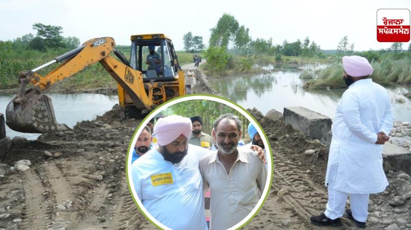 100 percent road connectivity, electricity and water supply restored in flood-affected areas - Harjot Singh Bains