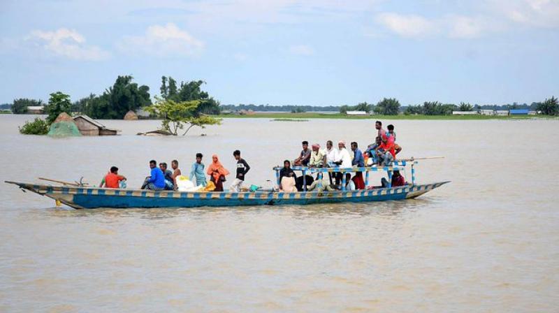 Assam Flood News in punjabi 