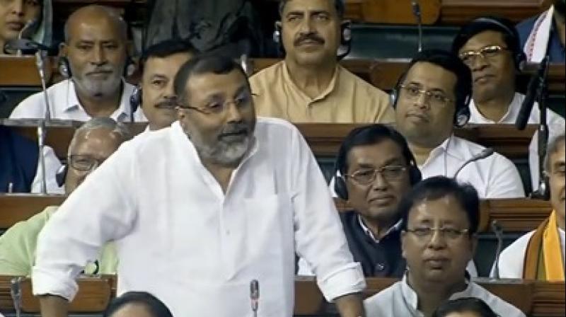 Nishikant Dubey on Rahul Gandhi in Lok Sabha