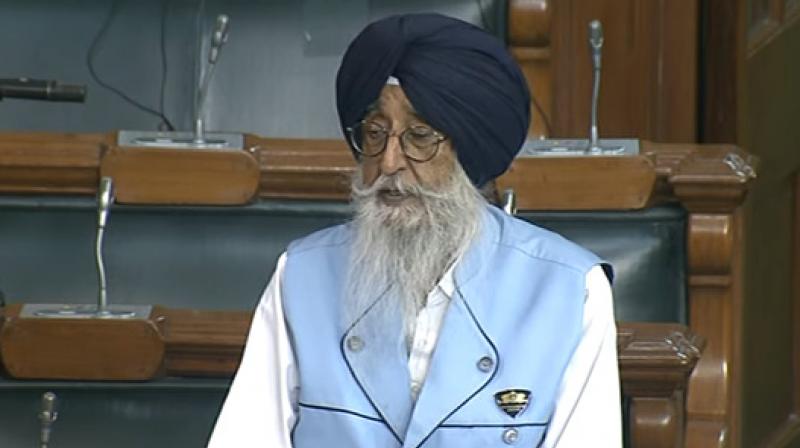 MP Simranjit Singh Mann in Lok Sabha