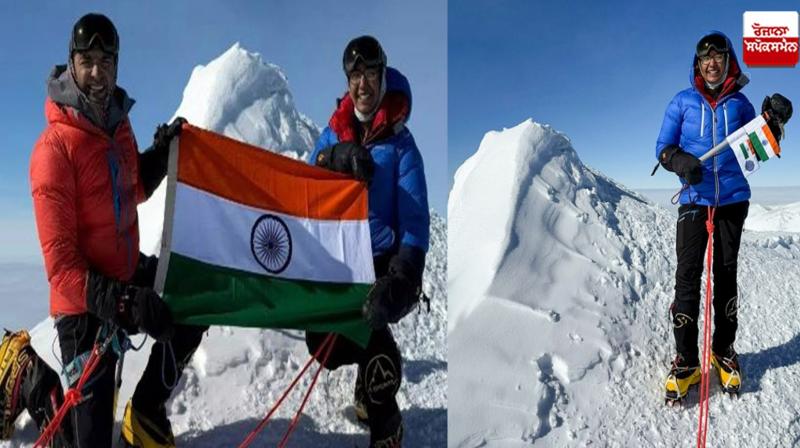 Kamya Karthikeyan conquers the highest peaks of 7 continents Latest News in Punjabi