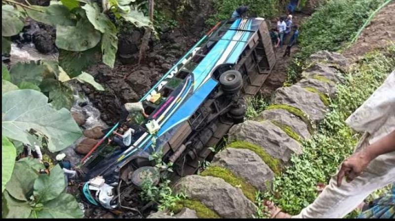 Amravati Bus Accident 