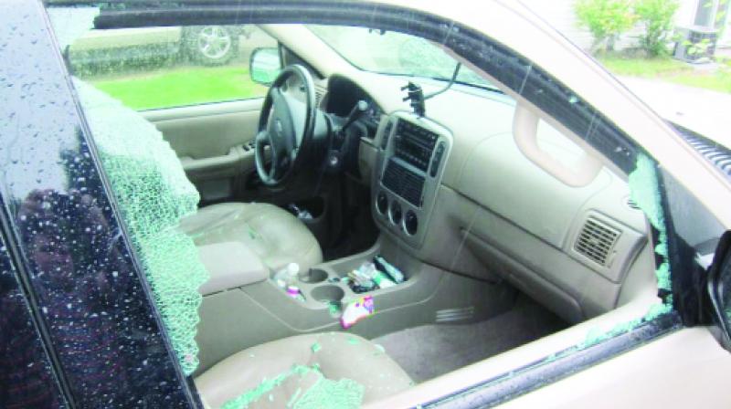 Broken Mirrors of Cars