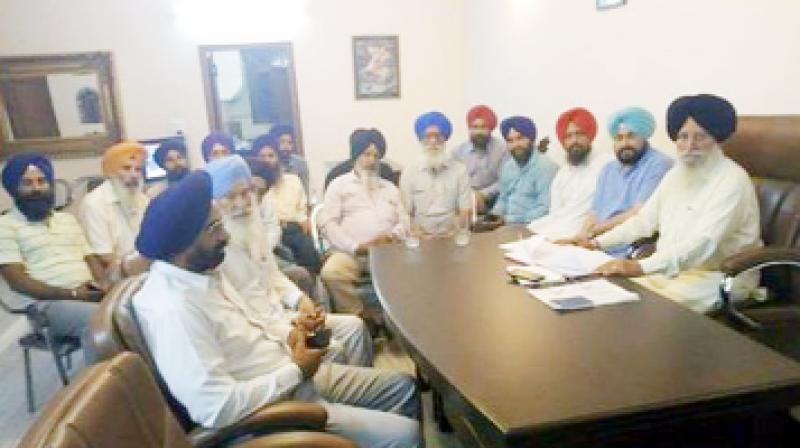Jathedar Kumbhada During Meeting