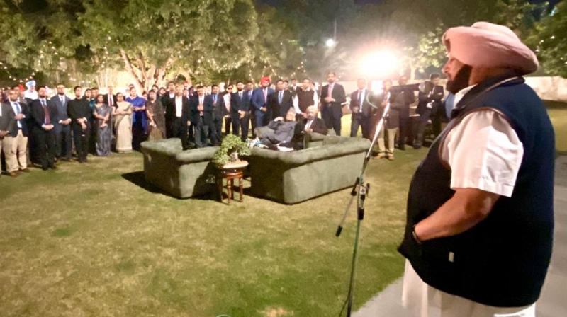 Capt Amarinder and Punjab IAS officers