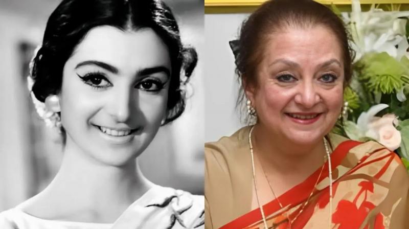 Bollywood actress Saira Banu 