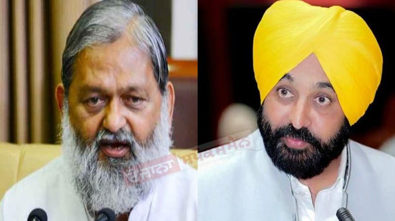Anil Vij and Bhagwant Mann