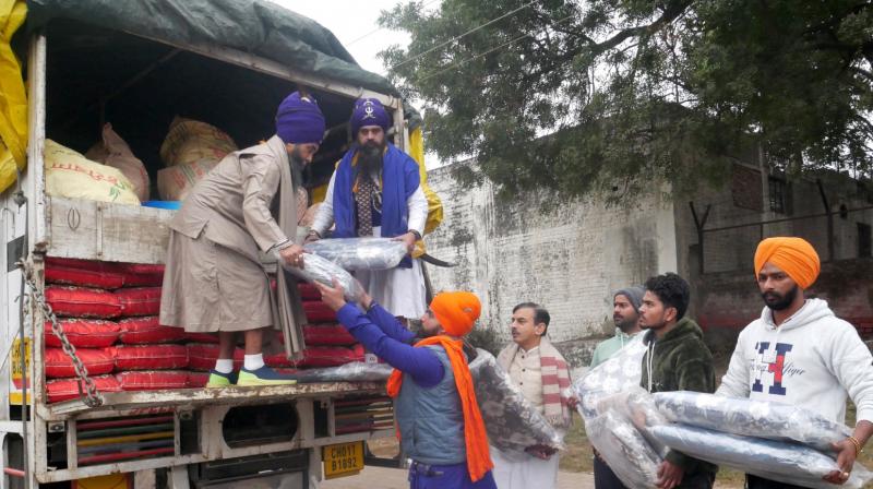 Ration sent from Punjab for langar service in Ayodhya News in punjabi 
