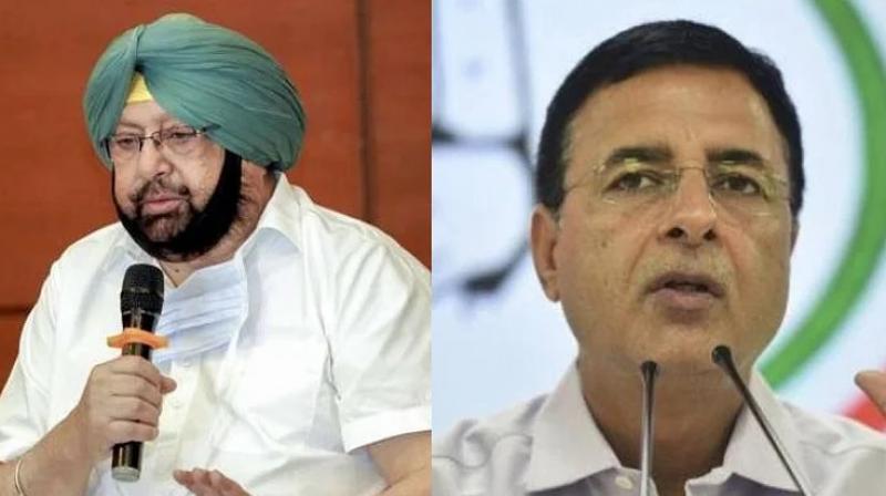 Captain Amarinder Singh, Randeep Singh Surjewala 