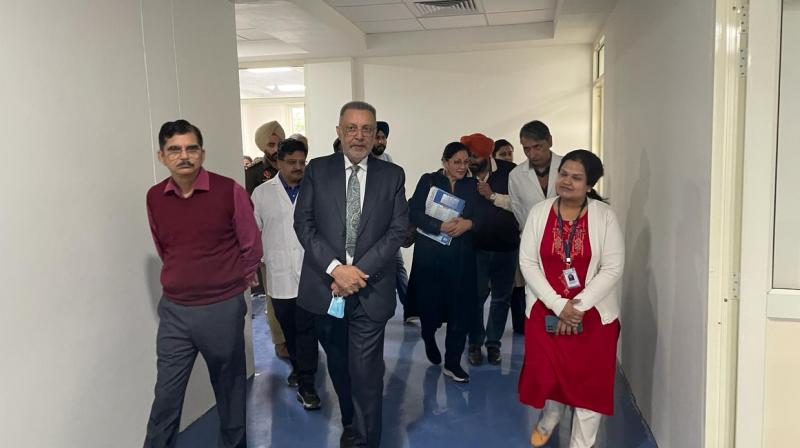 DR BR AMBEDKAR STATE INSTITUTE OF MEDICAL SCIENCES MOHALI TO GET 6-BEDDED ICU SOON