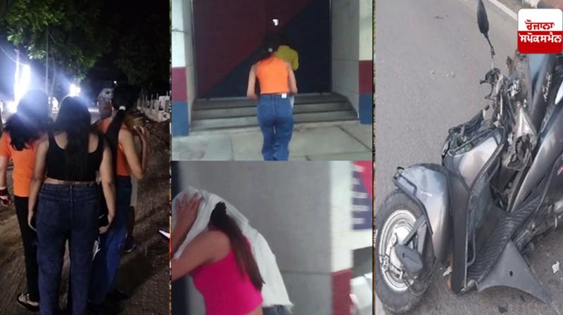 Mohali car Accident News in punjabi 