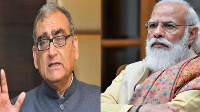 Markandey Katju asks government to repeal farm laws
