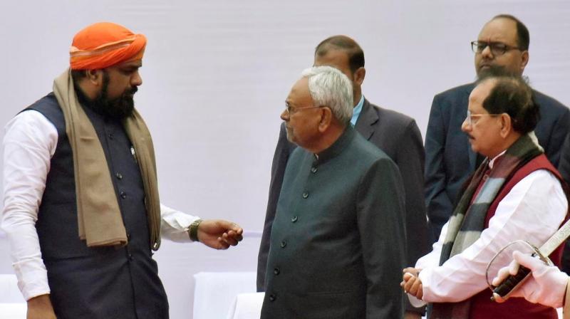 The division of departments in Bihar, Nitish Kumar kept the home department