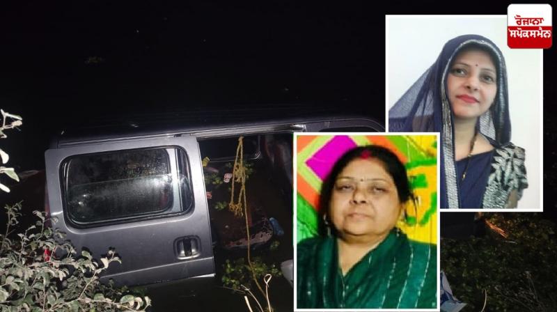 Kanpur Van overturned and fell into the pond Uttar Pradesh News