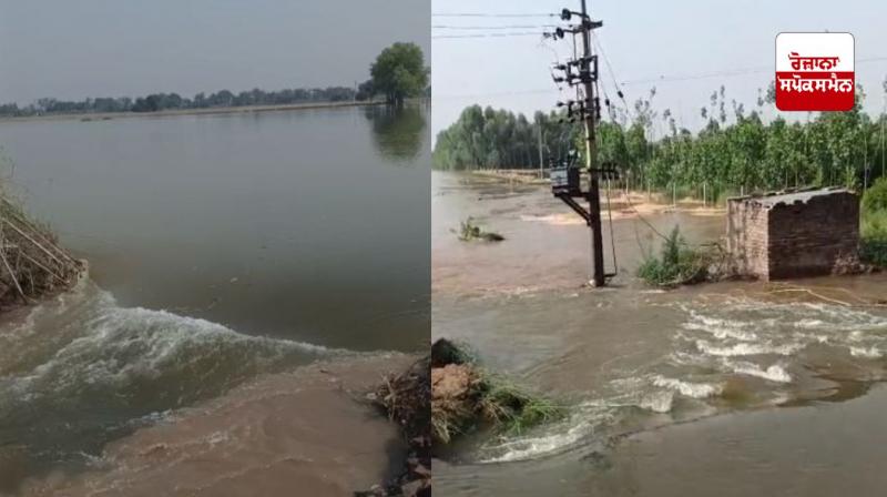  ਅਬੋਹਰ ’ਚ ਪੰਜਾਬਾ ਨਹਿਰ 'ਚ ਪਿਆ 50 ਫ਼ੁੱਟ ਦਾ ਪਾੜ
