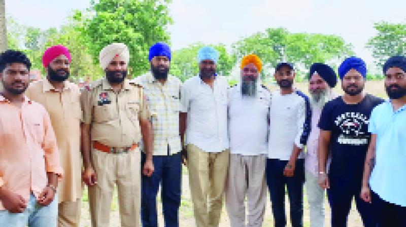 STF Team with Village Youth