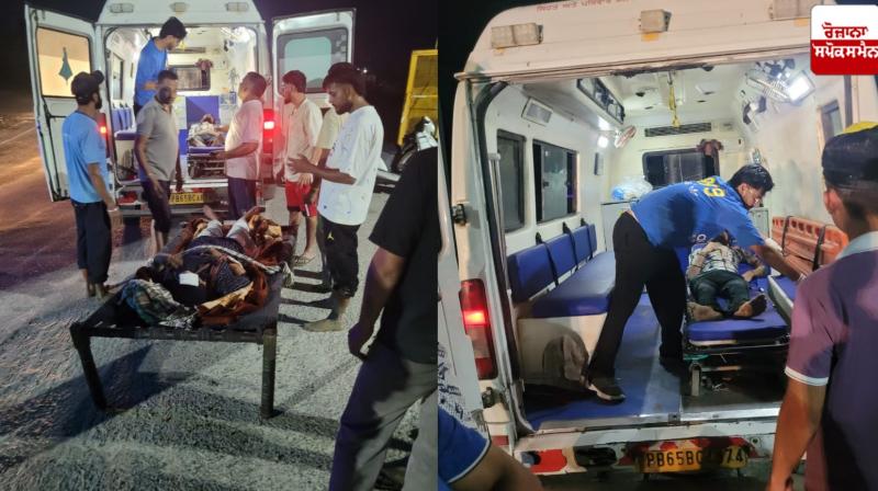 Hoshiarpur Ambulance Accident News