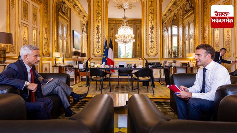 India-France News: Jaishankar meets French President Macron