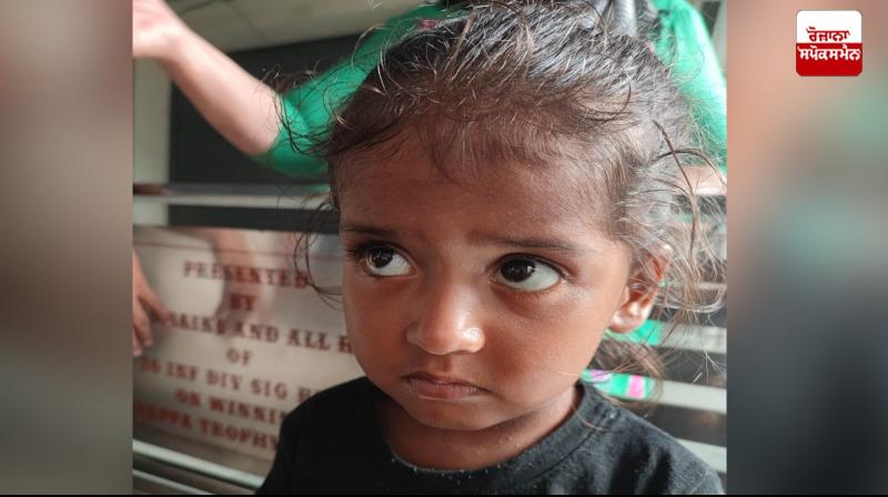 ਬੱਚੀ ਦੀ ਤਸਵੀਰ 