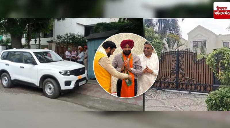 Punjab Vigilance team reaches real estate businessman Ranjit Singh Gill's house