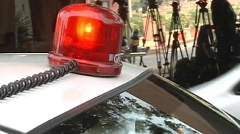 AAP raises questions about red beacon issue in punjab