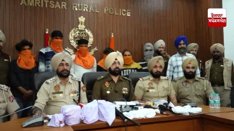 ਪੁਲਿਸ ਵਲੋਂ ਕਾਬੂ ਕੀਤੇ ਗਏ ਮੁਲਜ਼ਮ 