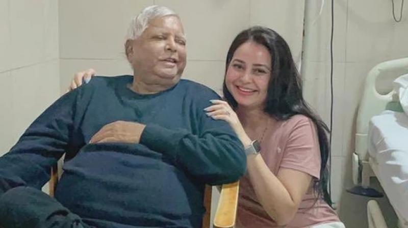 Daughter Rohini Acharya will donate her kidney to father Lalu Prasad