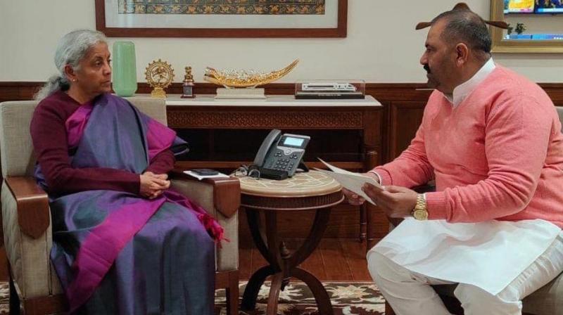 Nirmala Sitharaman, Sushil Rinku 