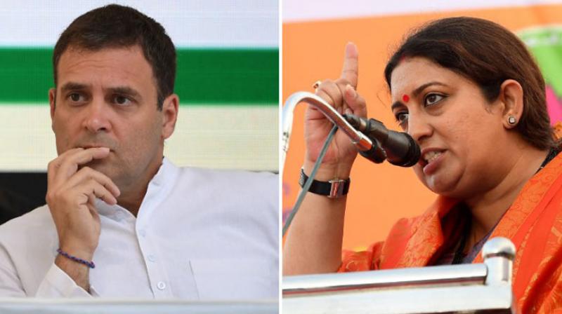 Rahul Gandhi does not want to discuss in the House but insults the Parliament - Smriti Irani
