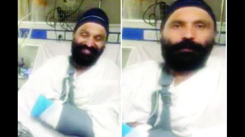 ਨਿਹੰਗਾਂ ਦੇ ਹਮਲੇ ਦਾ ਸ਼ਿਕਾਰ ਹੋਏ ਏਐਸਆਈ ਹਰਜੀਤ ਸਿੰਘ ਦੇ ਹੱਥ 'ਚ ਹਿਲਜੁਲ ਸ਼ੁਰੂ