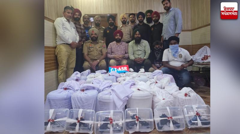 ਹੈਰੋਇਨ ਤੇ ਵਿਦੇਸ਼ੀ ਹਥਿਆਰਾਂ ਸਮੇਤ ਫੜੇ ਗਏ ਮੁਲ਼ਜ਼ਮ 