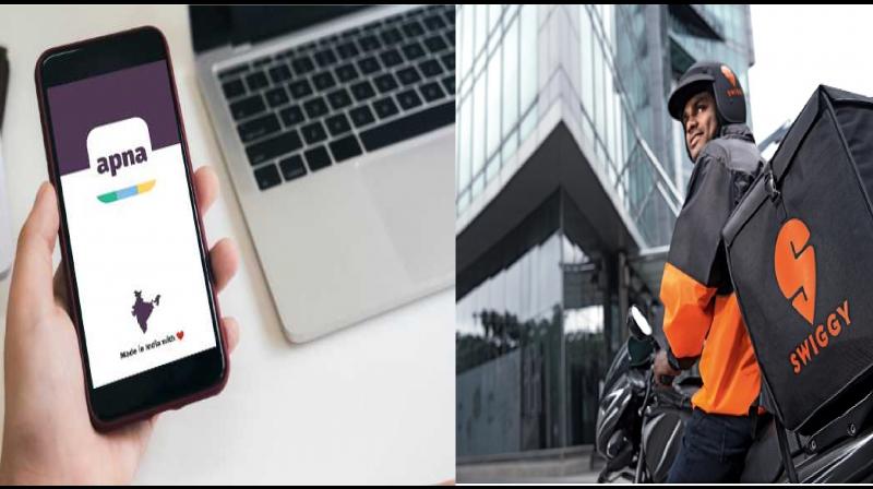  Swiggy partners with 'Apna' to create 10,000 jobs this year