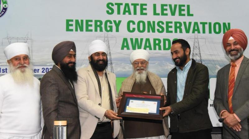 Meet Hayer felicitates entities for adopting energy conservation
