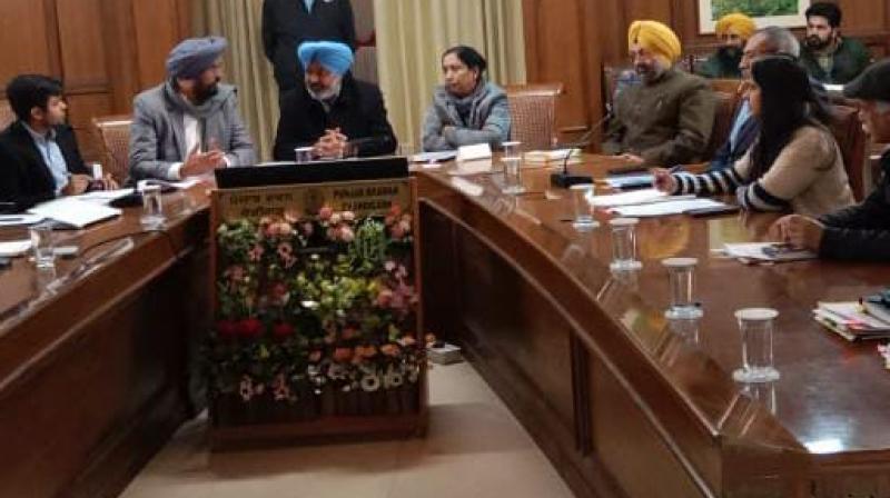  Cabinet sub committee holds meeting discuss legitimate demands of Punjab's Divyang persons