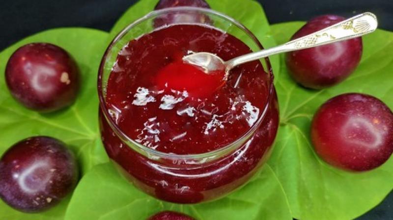 Food Recipe:  Aloo Bukhara Jam at food recipe