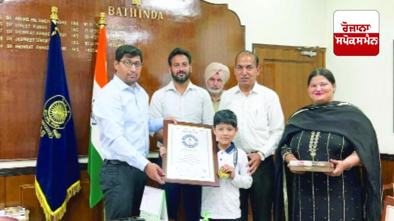 7-year-old Meharjot Singh sets world record
